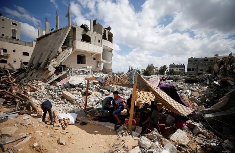 Tham canh cuoc song nguoi dan Gaza sau ngung ban Israel - Hamas-Hinh-5