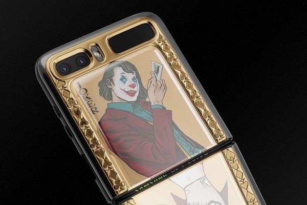 Bat ngo Galaxy Z Flip phien ban Joker va Harley Quinn-Hinh-2