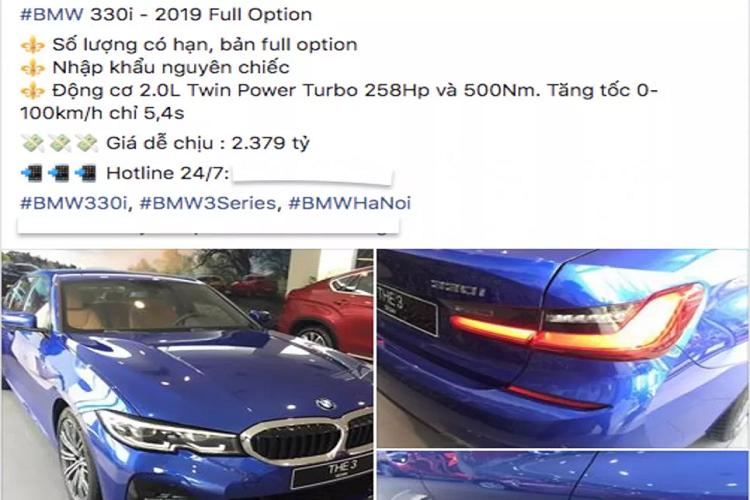 Can canh BMW 330i M Sport gia 2,38 ty dong tai Viet Nam-Hinh-2