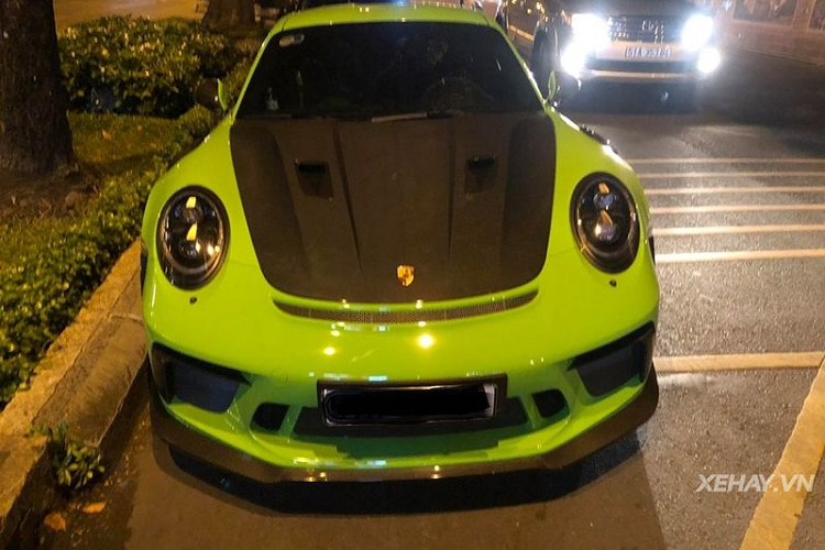 Can canh Porsche 911 GT3 RS Lizard Green tren pho Sai Gon dep khong ty vet-Hinh-5