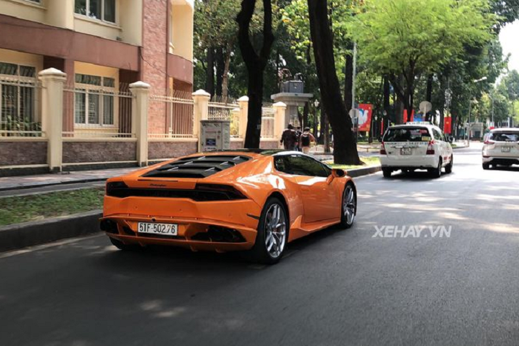 Can canh sieu xe Lamborghini Huracan hang hiem o Sai Gon-Hinh-6