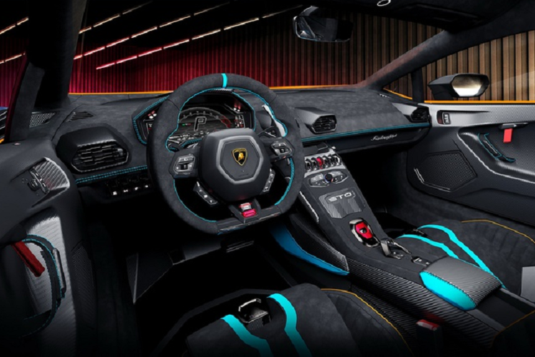 Trinh lang sieu xe Lamborghini Huracan STO gia tu 328.000 USD-Hinh-12