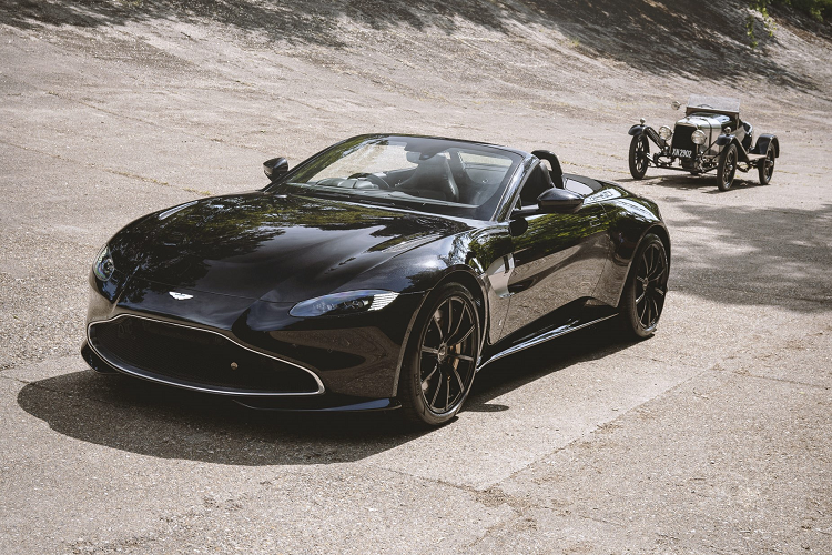 Chi tiet Aston Martin Vantage Roadster ky niem 100 nam, tu 176.000 USD