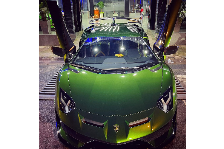 Sieu xe Lamborghini Aventador SVJ Verde Ermes gia hon 20 ty o Sai Gon