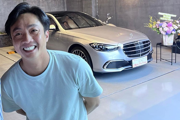 Dam Thu Trang duoc Cuong Do la tang Mercedes-Benz S450 5,5 ty-Hinh-6