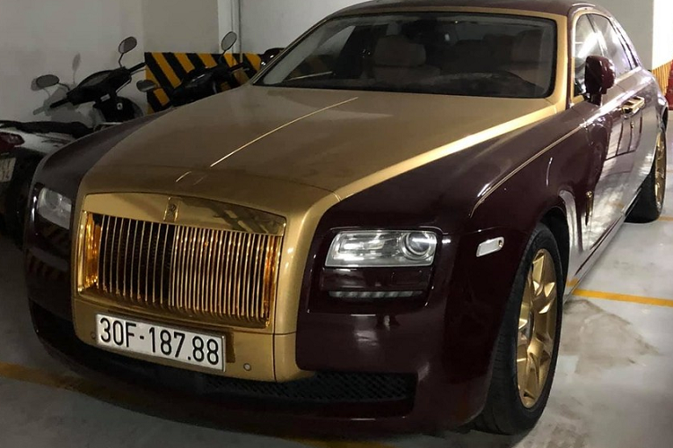 Rolls-Royce Ghost cua ong Trinh Van Quyet duoc rao ban gia khoi diem 10 ty dong
