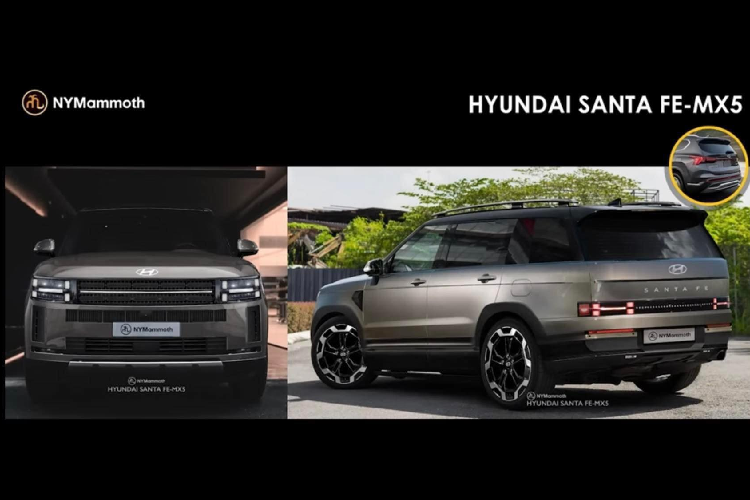 Tan thay Hyundai SantaFe 2024 'bang xuong, bang thit'-Hinh-3