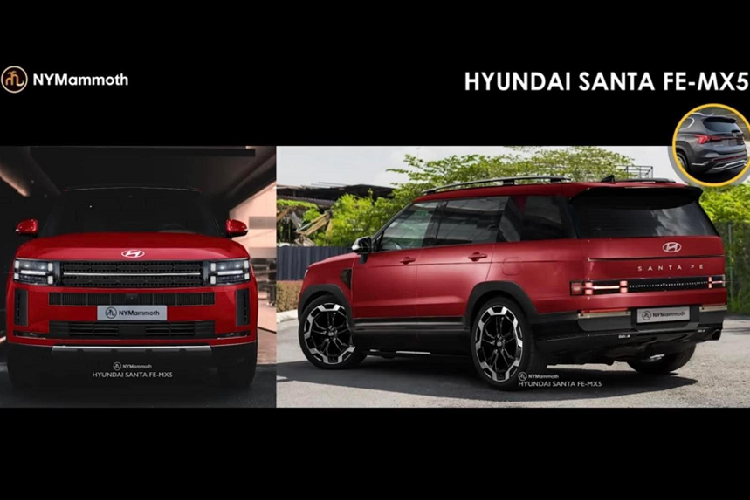 Tan thay Hyundai SantaFe 2024 'bang xuong, bang thit'