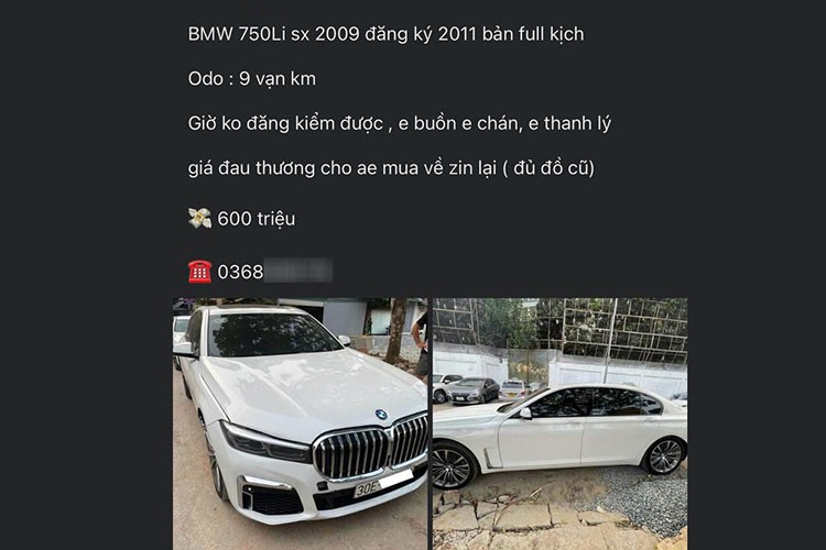 BMW 750Li 'chu tich' ban chi 600 trieu tai Ha Noi vi... mot ly do-Hinh-2