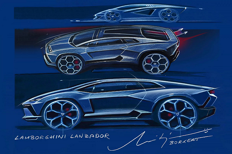 Lo dien Lamborghini Lanzador - crossover 2+2 GT chay dien ra mat 2028-Hinh-4
