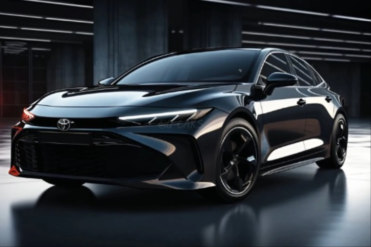 Lo dien Toyota Camry 2025 mang ve ngoai tre trung, nang dong