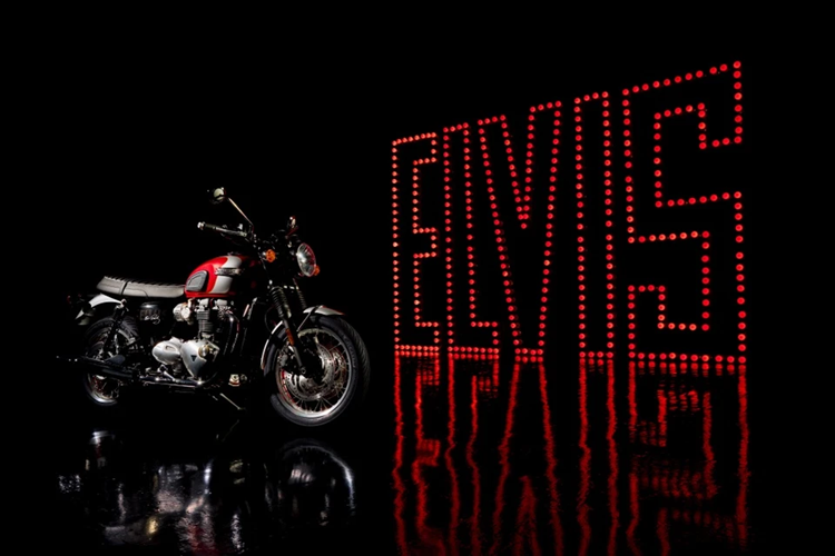 Mau moto hoai co Triumph Bonneville T120 Elvis Presley Limited Edition-Hinh-3