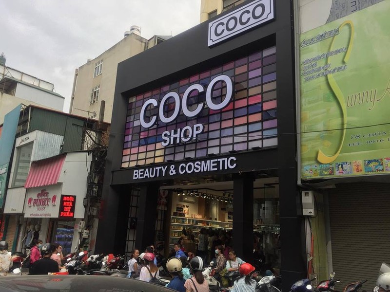 He thong my pham Coco Shop ban hang khong ro nguon goc?
