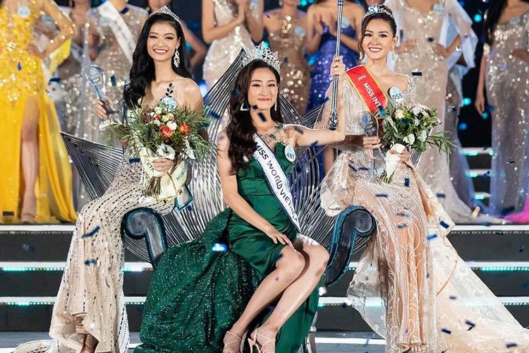 Nhan sac a hau 1 Miss World Viet Nam bi che