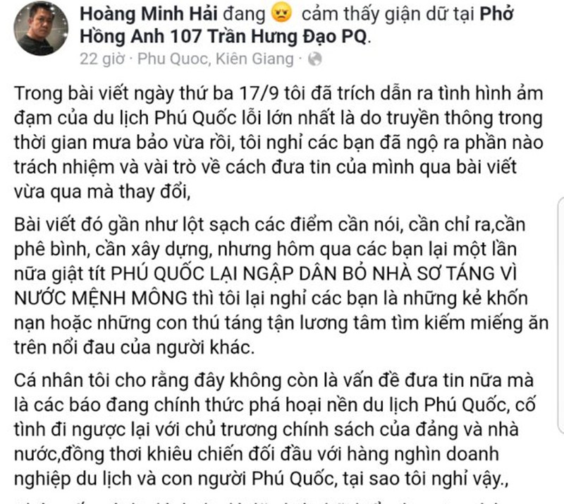 Cong tac vien bao Thanh nien o Phu Quoc bi chu quan pho doa chem vi dua tin ngap-Hinh-2