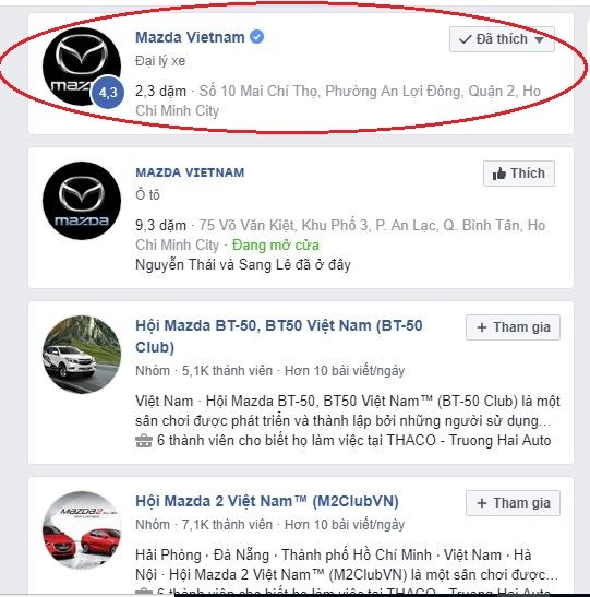 Mazda Viet Nam canh bao ve tin nhan trung xe Mazda gia mao tren Facebook-Hinh-2
