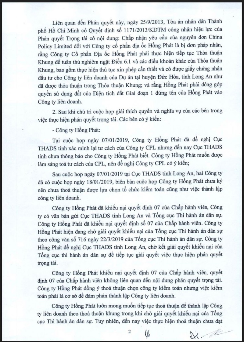 Tiep vu tranh chap Du an nghin ty Long An: CPL muu chiem du an, khong ton trong phap luat Viet Nam?-Hinh-7