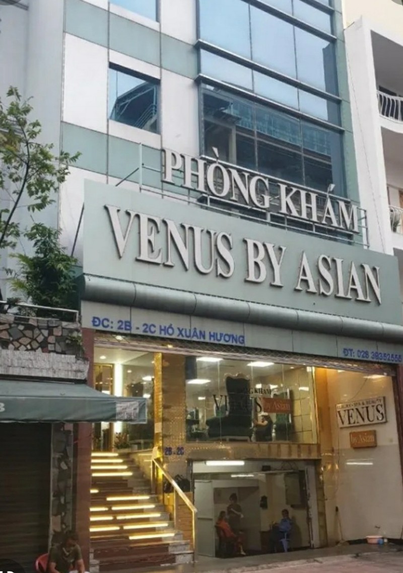 TP HCM: Tham my vien Venus by Asian hoat dong khong phep