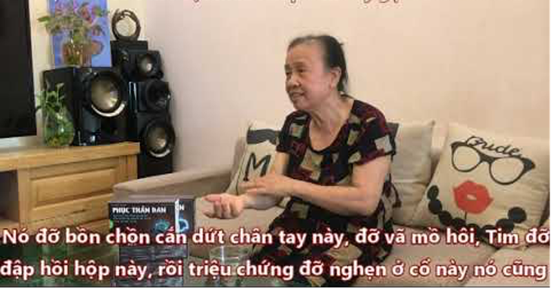 Thuc pham Phuc Than Dan: Danh dong trieu chung roi loan than kinh thuc vat?