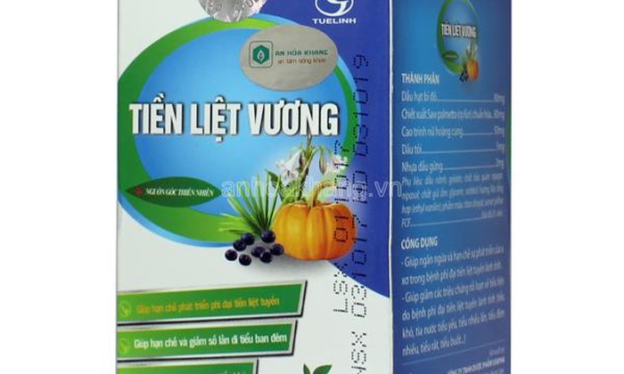 Tien Liet Vuong bi “to” uong vo tac dung... lai vi pham quang cao sai trai (Huong ok)