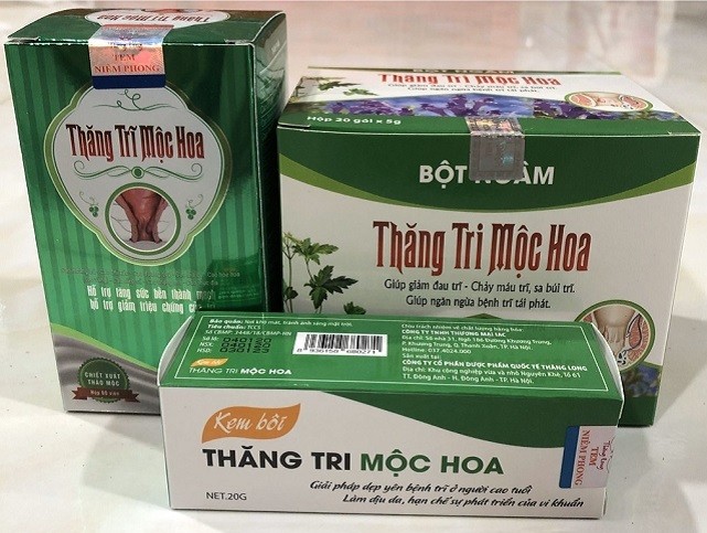 Dai trang MH, Thang tri Moc Hoa cua Moc Hoa Duong vi pham quang cao