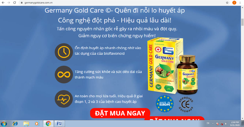 Vi pham quang cao, TPBVSK Germany Gold Care bi xu phat the nao?-Hinh-2