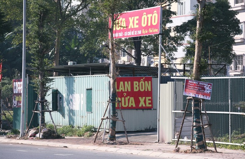 Loat cong trinh “to ban” duong Nguyen Van Huyen dat do: Chinh quyen noi gi?-Hinh-3