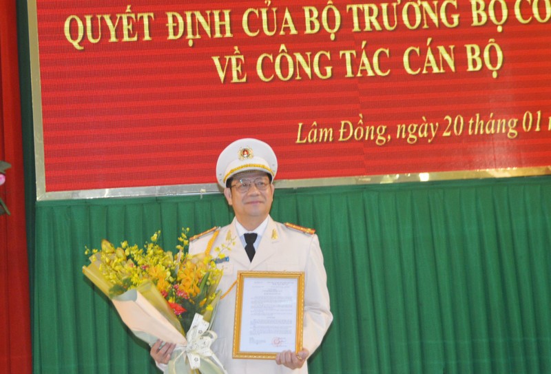 Chan dung Dai ta Le Vinh Quy - tan Giam doc Cong an Lam Dong-Hinh-2