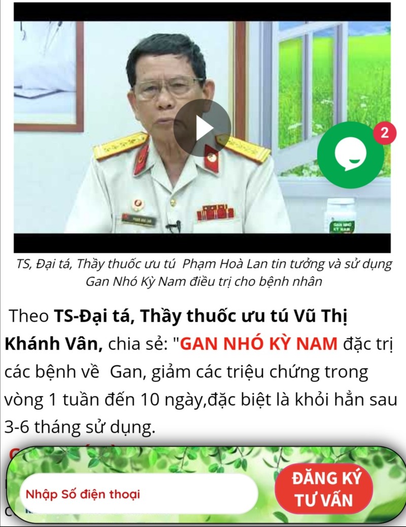 San pham Gan Nho Ky Nam: Loi dung hinh anh hang loat y bac sy quang cao nhu thuoc chua benh-Hinh-2