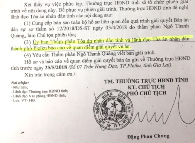 Lanh dao HDND tinh Gia Lai thanh minh viec 'can thiep' an tram ty-Hinh-2