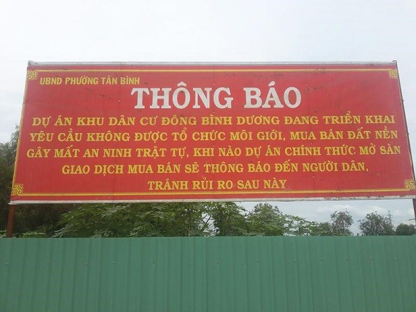 Binh Duong beu ten 13 doanh nghiep vi pham dat dai