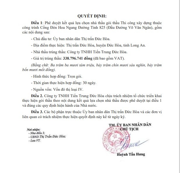 Cong ty TNHH Tien Trung Duc Hoa trung lien 3 goi thau mot ngay-Hinh-2