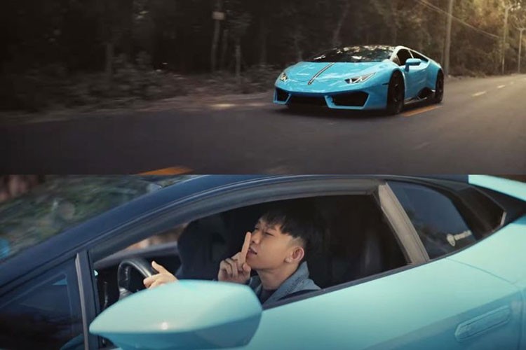 Son Tung M-TP thue Lamborghini 20 ty quay MV moi cho Kay Tran
