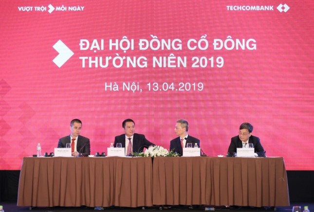 Ong Ho Hung Anh tai dac cu Chu tich HDQT Techcombank