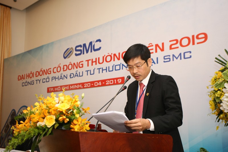 SMC tam ung co tuc 5%, mien nhiem Thanh vien HDQT Vo Hoang Vu