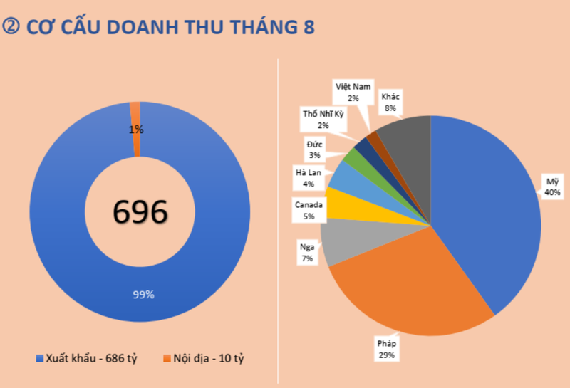 Det may TNG bao doanh thu thang 8 tang 20%