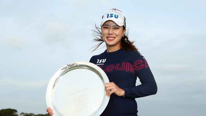 Nu golfer nguoi Han Park Hee Young vo dich ISPS Handa Vic Open-Hinh-2