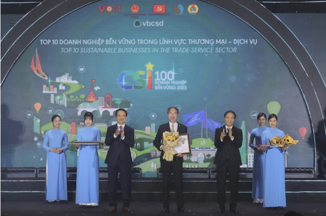 Tap doan BRG: Top 10 doanh nghiep ben vung Viet Nam 2023
