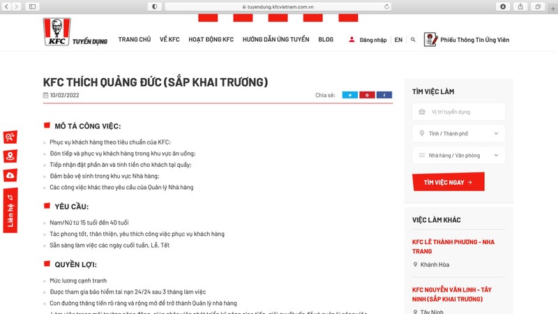 Vu KFC Thich Quang Duc: Tong Giam doc KFC Viet Nam Pornchai Thuratum la ai?