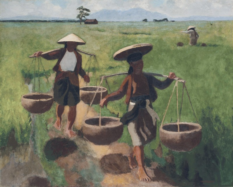 Loat tranh ve Viet Nam xua qua ngoi but cua hoa si Phap-Hinh-9