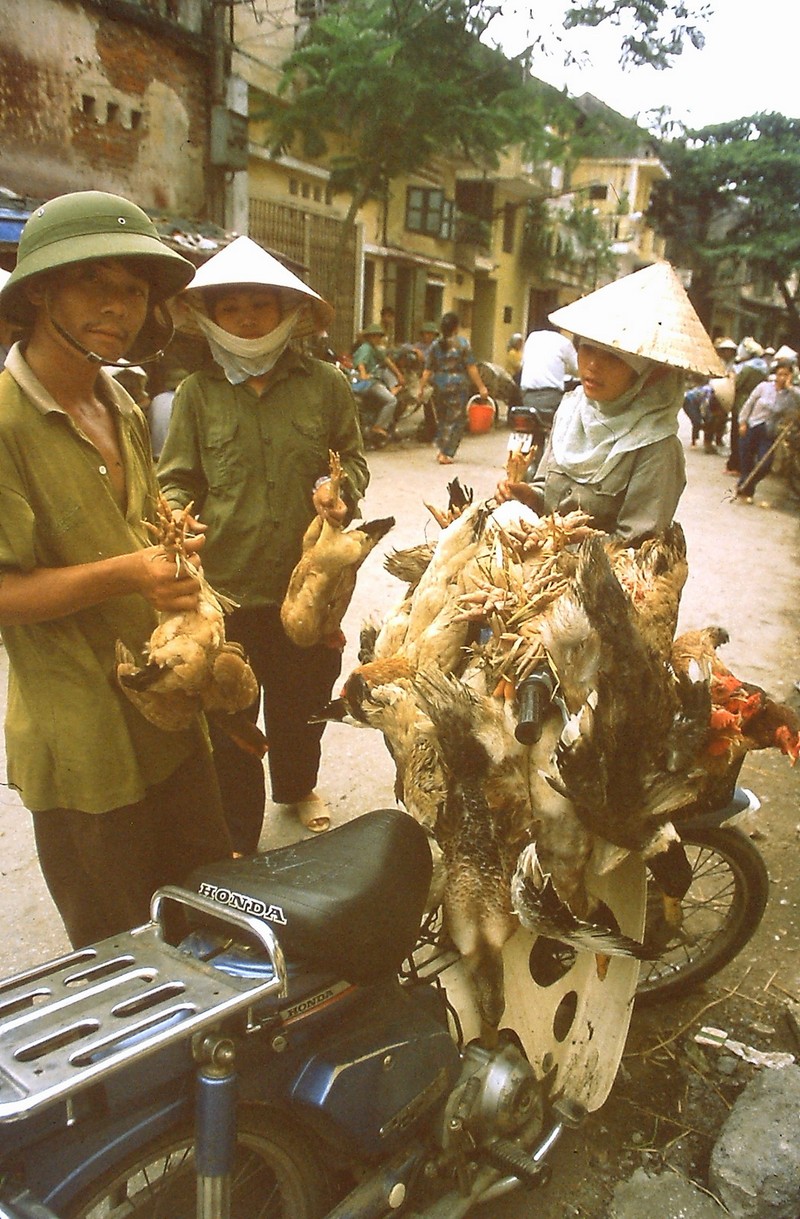 Cuoc song nhon nhip o khu pho co Ha Noi nam 1995-Hinh-8