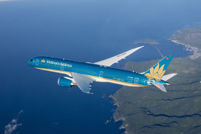 May bay Vietnam Airlines duoc bay toi My
