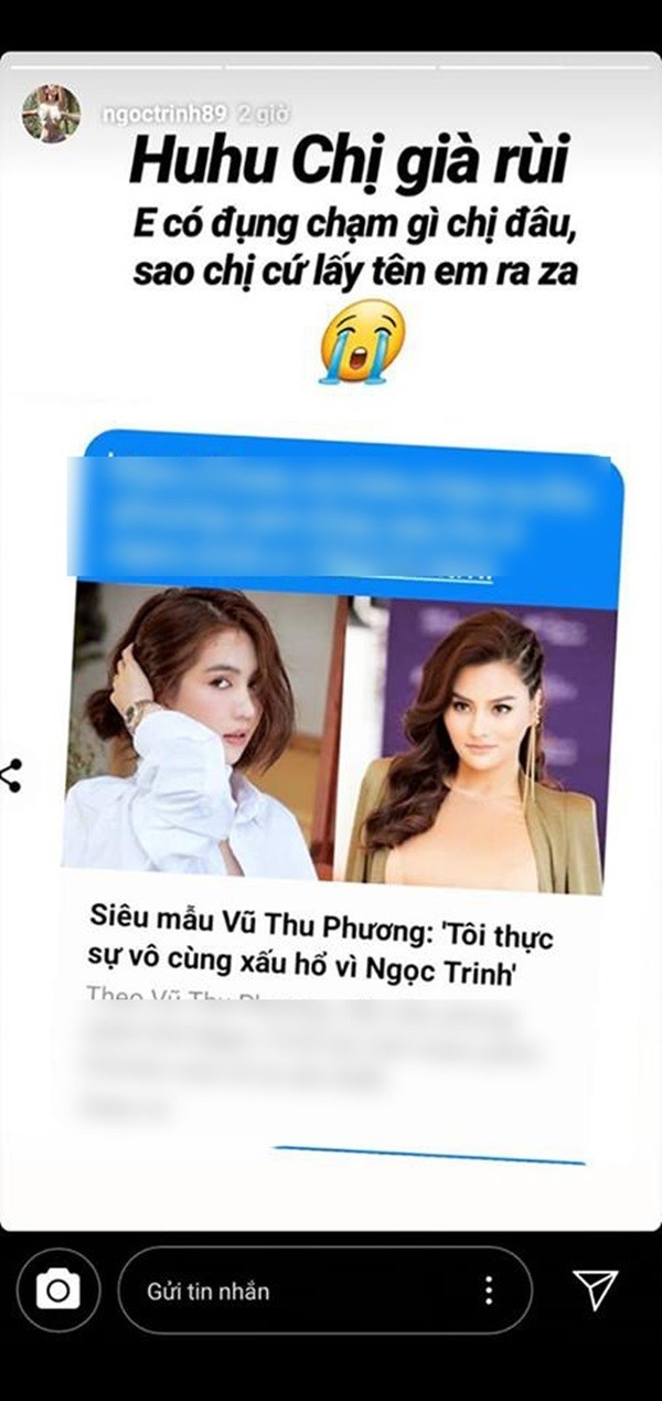 Xem nhung khau chien giua Ngoc Trinh voi nhieu nghe si Viet truoc khi gay song gio voi Vu Thu Phuong-Hinh-2