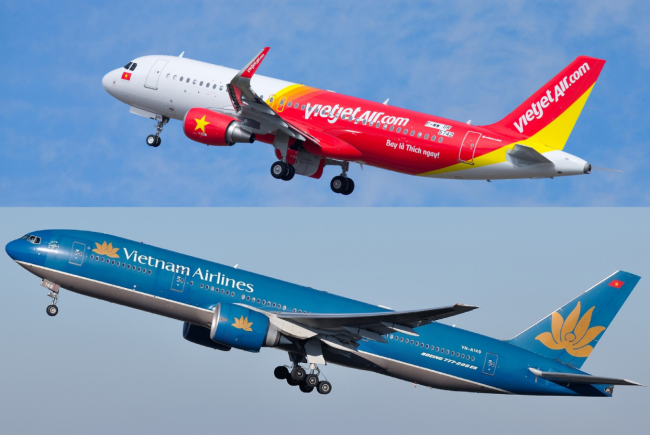 Vietnam Airlines va Vietjet: Ai se hoi phuc nhanh hon?