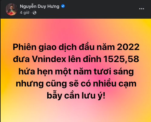 Ong Nguyen Duy Hung: VN-Index hom nay 