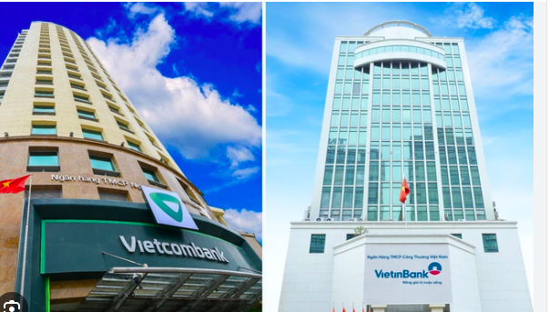 Thay gi tu viec tra co tuc bang co phieu cua Vietcombank va VietinBank?