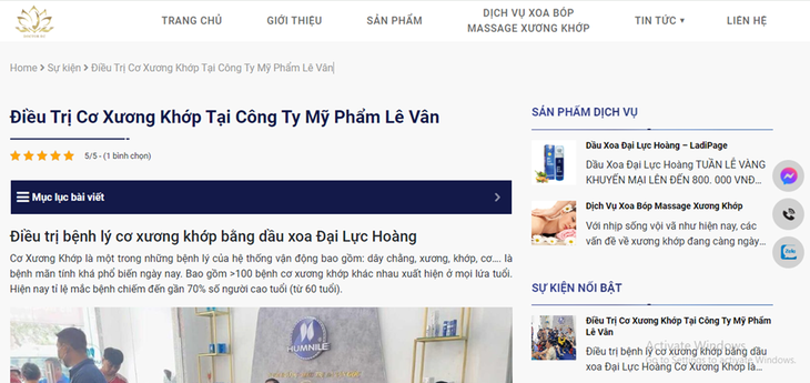 Quang cao my pham phong duoc benh, Cong ty Le Van co lua doi khach hang?-Hinh-3