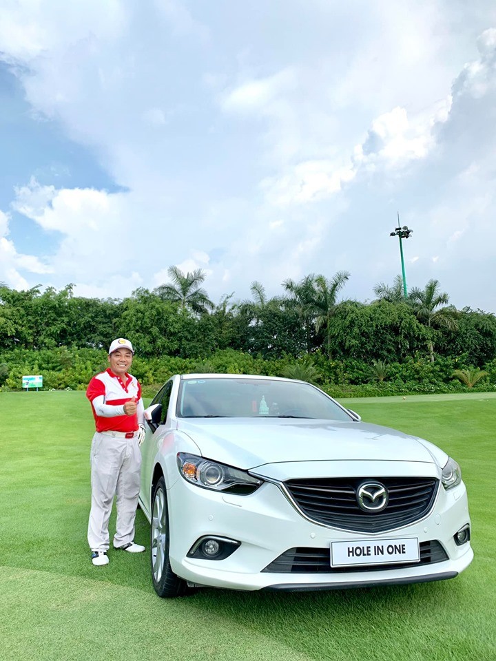 Golfer Nguyen Van Chuong thang giai HIO hon 1 ty dong
