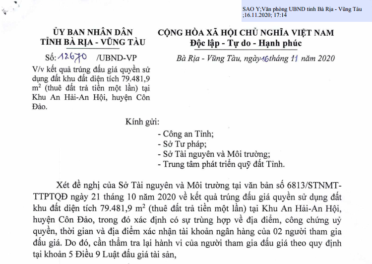 Bo Cong an yeu cau cung cap ho so 2 khu dat ba Tran Ngoc Bich trung dau gia-Hinh-2