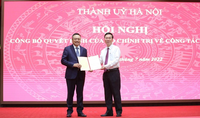 Ong Tran Sy Thanh duoc gioi thieu de bau Chu tich TP Ha Noi
